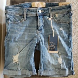 Hollister jean shorts